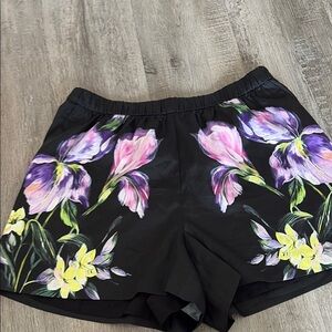NWT express satin shorts size medium